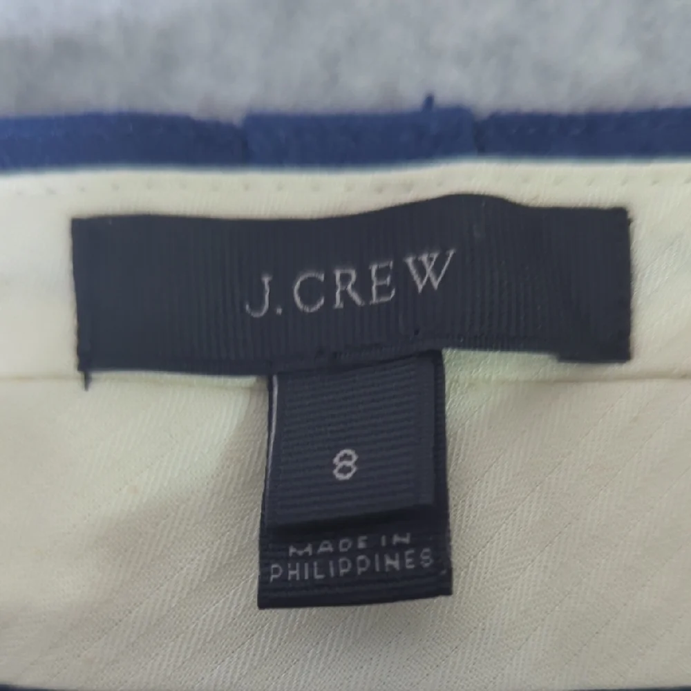 J. Crew Women's Straight Leg Pants in Deep Blue
